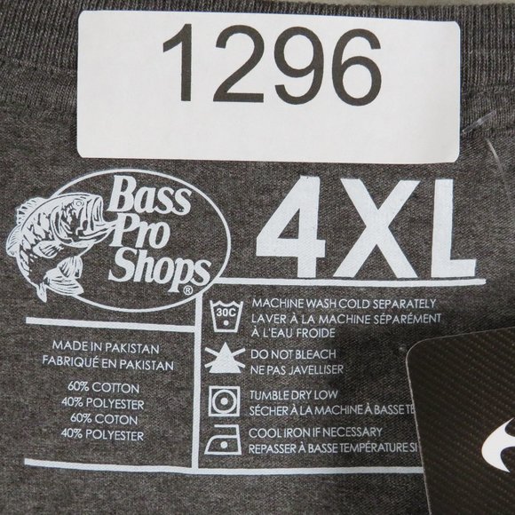 TRUETIMBER* Men's Short Sleeve Crew Neck Straight‎ Hem Pullover Tee Shirt~ 4XL - Picture 3 of 11